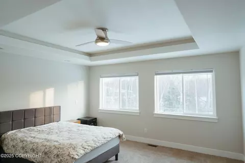 Bedroom - 7572 E Riparian Loop, Palmer, AK 99645 photo 4 of 5