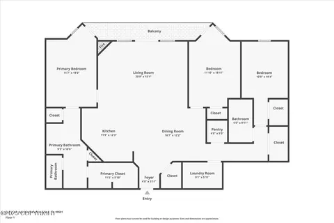 Floorplan - 222 E 7th Ave # 106, Anchorage, AK 99501 photo 1 of 1