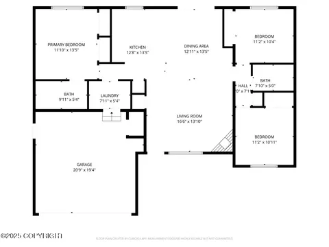 Floorplan - 5579 Big Bend Loop, Anchorage, AK 99502 photo 1 of 1