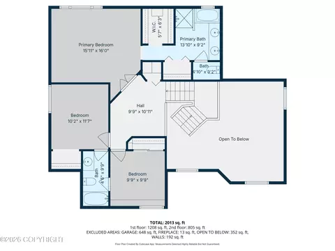 Floorplan - 2356 Leander Cir, Anchorage, AK 99515 photo 3 of 3