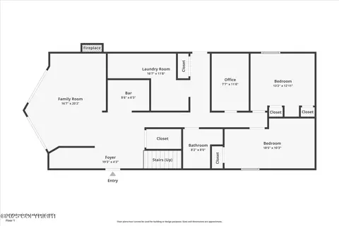 Floorplan - 19118 Richner Rd, Chugiak, AK 99567 photo 2 of 4
