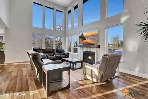 Living - 8130 Harmany Ranch Rd, Eagle River, AK 99577 photo 1 of 12