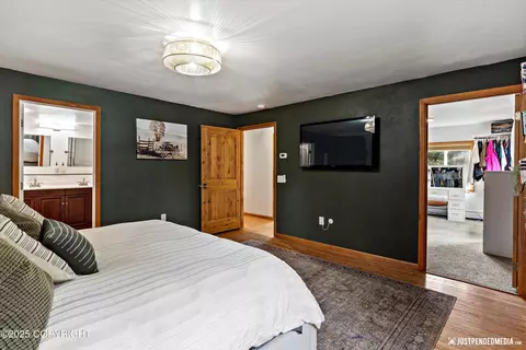 Bedroom - 3915 Hiland Rd, Eagle River, AK 99577 photo 5 of 11