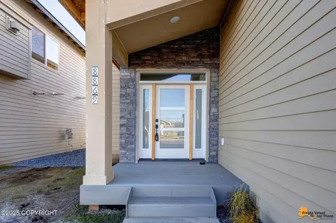 Exterior - 8869 Chalk Hill Loop, Anchorage, AK 99502 photo 8 of 8