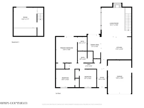 Floorplan - 12218 Crested Butte Dr, Eagle River, AK 99577 photo 1 of 1