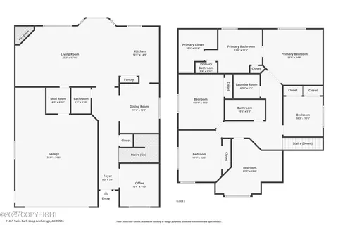 Floorplan - 11451 Tulin Park Loop, Anchorage, AK 99516 photo 4 of 5
