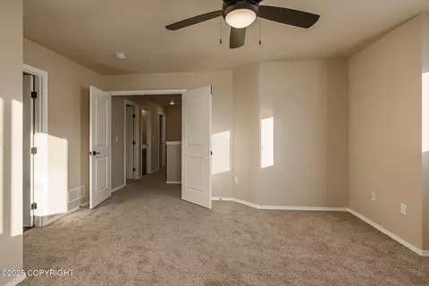 Bedroom - 1594 E Hidden Ranch Loop, Palmer, AK 99645 photo 2 of 9