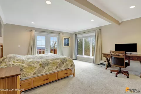 Bedroom - 18812 Upper Skyline Dr, Eagle River, AK 99577 photo 2 of 9