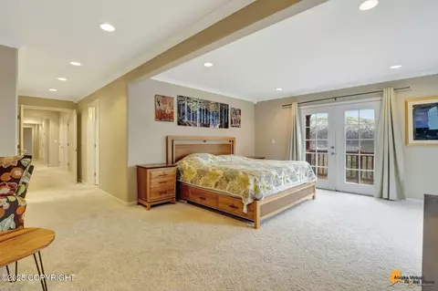 Bedroom - 18812 Upper Skyline Dr, Eagle River, AK 99577 photo 5 of 9