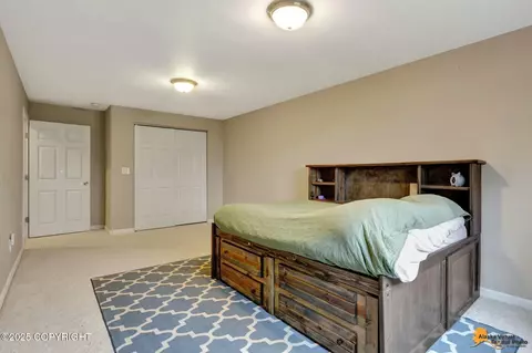 Bedroom - 18812 Upper Skyline Dr, Eagle River, AK 99577 photo 9 of 9
