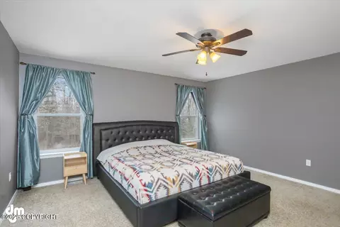 Bedroom - 4491 E Serendipity Loop, Wasilla, AK 99654 photo 2 of 8