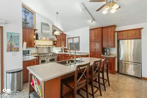 Kitchen - 19501 Wingham Cir, Eagle River, AK 99577 photo 2 of 6