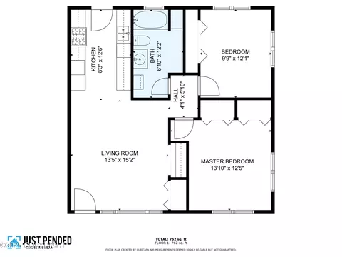 Floorplan - 1401 E 10th Ave, Anchorage, AK 99501 photo 3 of 3