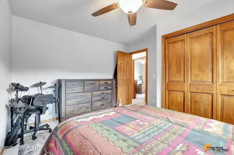 Bedroom - 21218 Baron Dr, Chugiak, AK 99567 photo 12 of 14