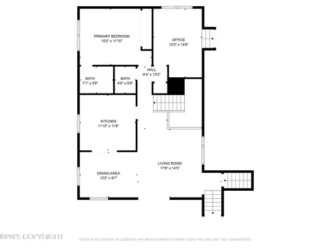Floorplan - 6414 Hampton Dr, Anchorage, AK 99504 photo 7 of 13