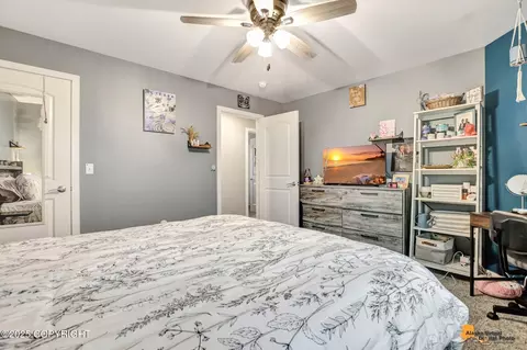 Bedroom - 9575 E Breen St, Palmer, AK 99645 photo 11 of 17