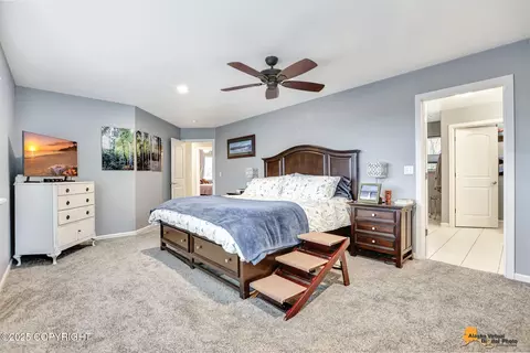 Bedroom - 9575 E Breen St, Palmer, AK 99645 photo 6 of 17