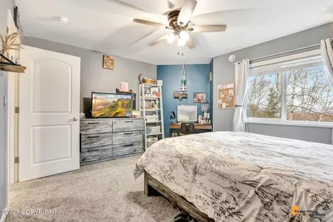 Bedroom - 9575 E Breen St, Palmer, AK 99645 photo 13 of 17