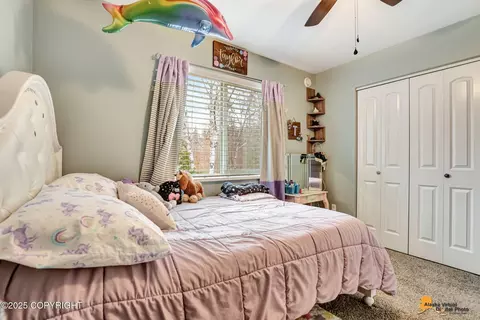 Bedroom - 9575 E Breen St, Palmer, AK 99645 photo 8 of 17