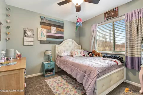Bedroom - 9575 E Breen St, Palmer, AK 99645 photo 9 of 17