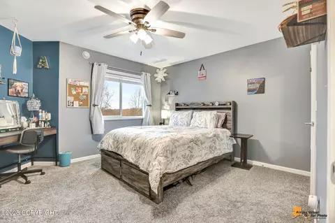 Bedroom - 9575 E Breen St, Palmer, AK 99645 photo 10 of 17