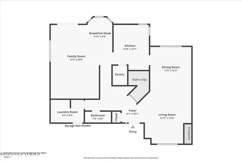Floorplan - 3821 Winchester Loop, Anchorage, AK 99507 photo 1 of 2