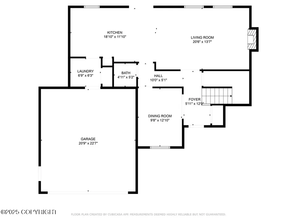 Floorplan - 2228 W Kathy Cir, Wasilla, AK 99654 photo 1 of 2