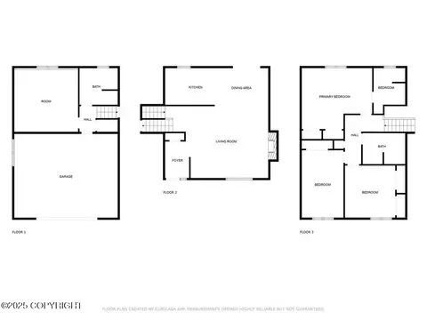 Floorplan - 17537 Teklanika Dr, Eagle River, AK 99577 photo 1 of 1