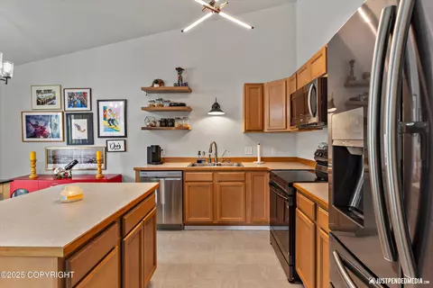 Kitchen - 12320 Vista Ridge Loop # 80, Eagle River, AK 99577 photo 2 of 3