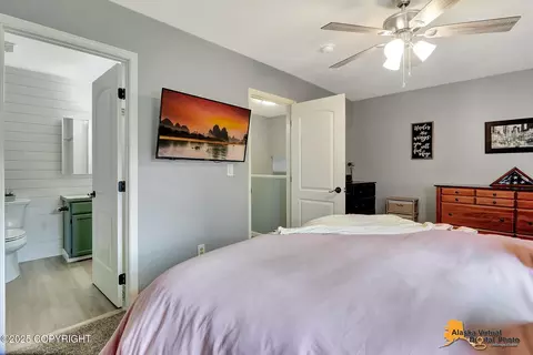 Bedroom - 18156 Harbor Point Loop Loop, Eagle River, AK 99577 photo 2 of 5