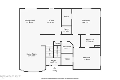 Floorplan - 19511 Marble Cir, Eagle River, AK 99577 photo 3 of 3