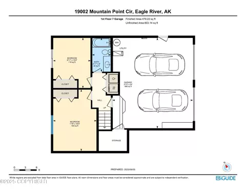 Floorplan - 19002 Mountain Point Cir, Eagle River, AK 99577 photo 2 of 6
