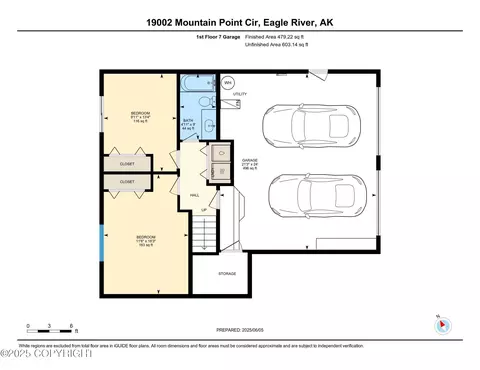 Floorplan - 19002 Mountain Point Cir, Eagle River, AK 99577 photo 4 of 6