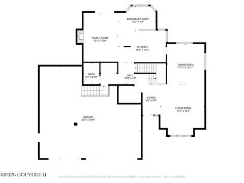 Floorplan - 9139 Squire Cir, Eagle River, AK 99577 photo 1 of 3
