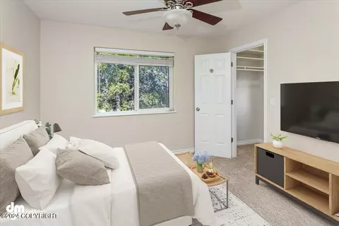 Bedroom - 17231 Alice Loop, Eagle River, AK 99577 photo 4 of 5