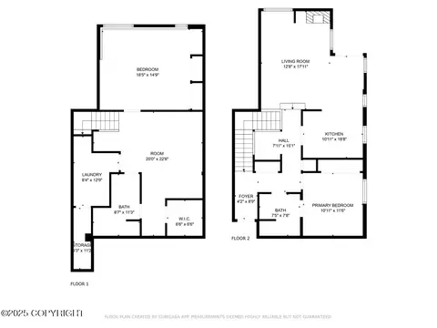 Floorplan - 1210 E 16th Ave # 4, Anchorage, AK 99501 photo 6 of 6