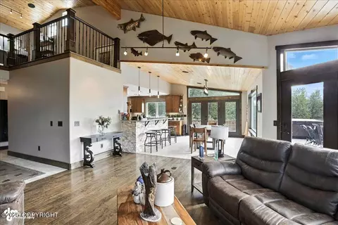 Living - 27628 Paramount Dr, Eagle River, AK 99577 photo 3 of 5