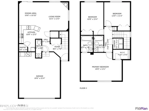Floorplan - 6314 Whispering Loop # 30A, Anchorage, AK 99504 photo 2 of 2