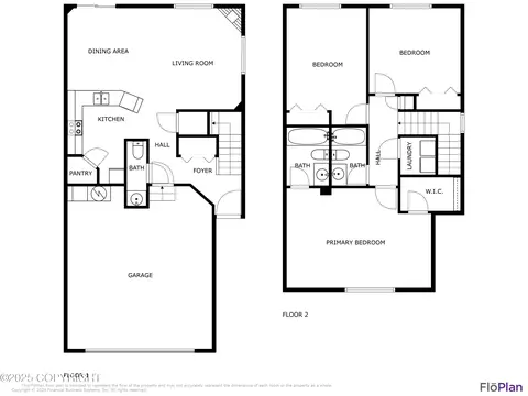 Floorplan - 6314 Whispering Loop # 30A, Anchorage, AK 99504 photo 1 of 2
