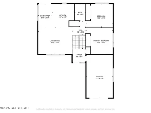 Floorplan - 10826 Goodpaster Cir, Eagle River, AK 99577 photo 2 of 3