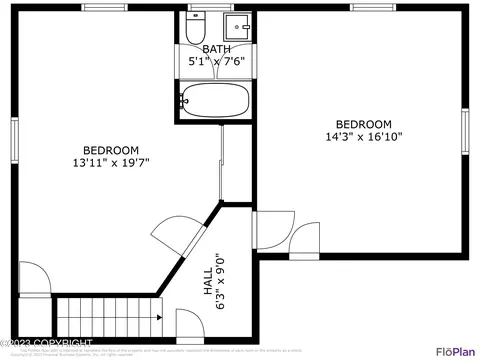 Floorplan - 129 E 11th Ave, Anchorage, AK 99501 photo 2 of 4
