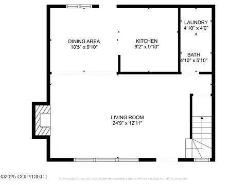 Floorplan - 6017 E 12th Ave, Anchorage, AK 99504 photo 1 of 6