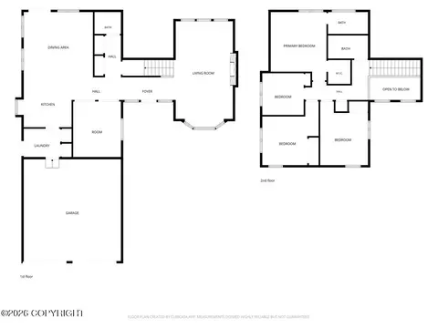Floorplan - 21430 Snowflower Loop, Chugiak, AK 99567 photo 1 of 1