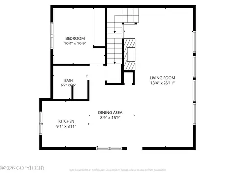 Floorplan - 6231 W Tree Dr, Anchorage, AK 99507 photo 1 of 3