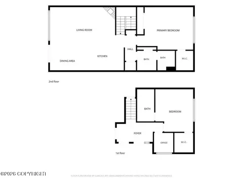 Floorplan - 5659 Sapphire Loop # 23B, Anchorage, AK 99504 photo 3 of 3