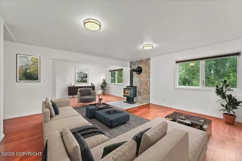 Living - 30828 Sagwon Ave, Eagle River, AK 99577 photo 2 of 7