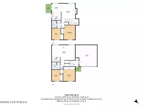 Floorplan - 30828 Sagwon Ave, Eagle River, AK 99577 photo 2 of 2