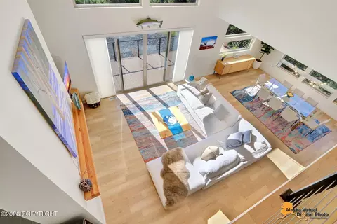 Living - 1910 S River Dr, Eagle River, AK 99577 photo 7 of 8