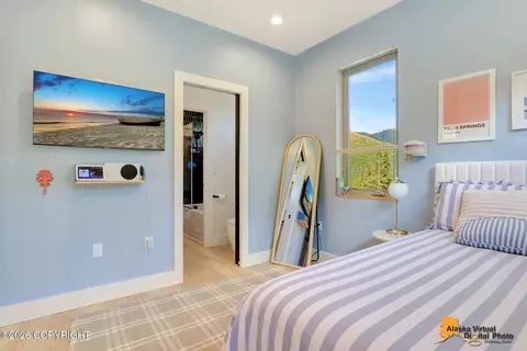 Bedroom - 1910 S River Dr, Eagle River, AK 99577 photo 9 of 11