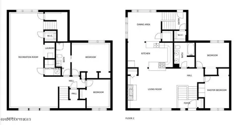 Floorplan - 4336 E 6th Ave, Anchorage, AK 99508 photo 1 of 2